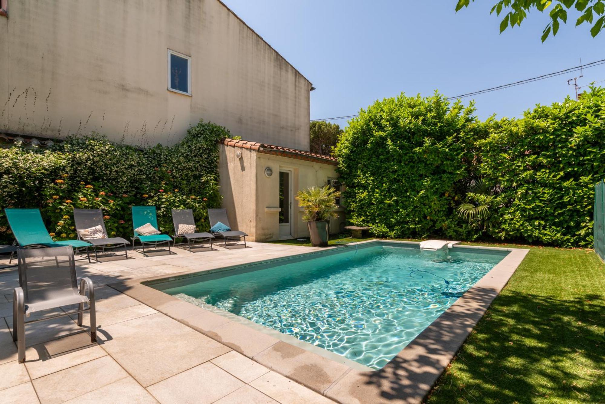 La Casa Grande - Piscine - Wifi - Parking Villa Carcassonne Dış mekan fotoğraf